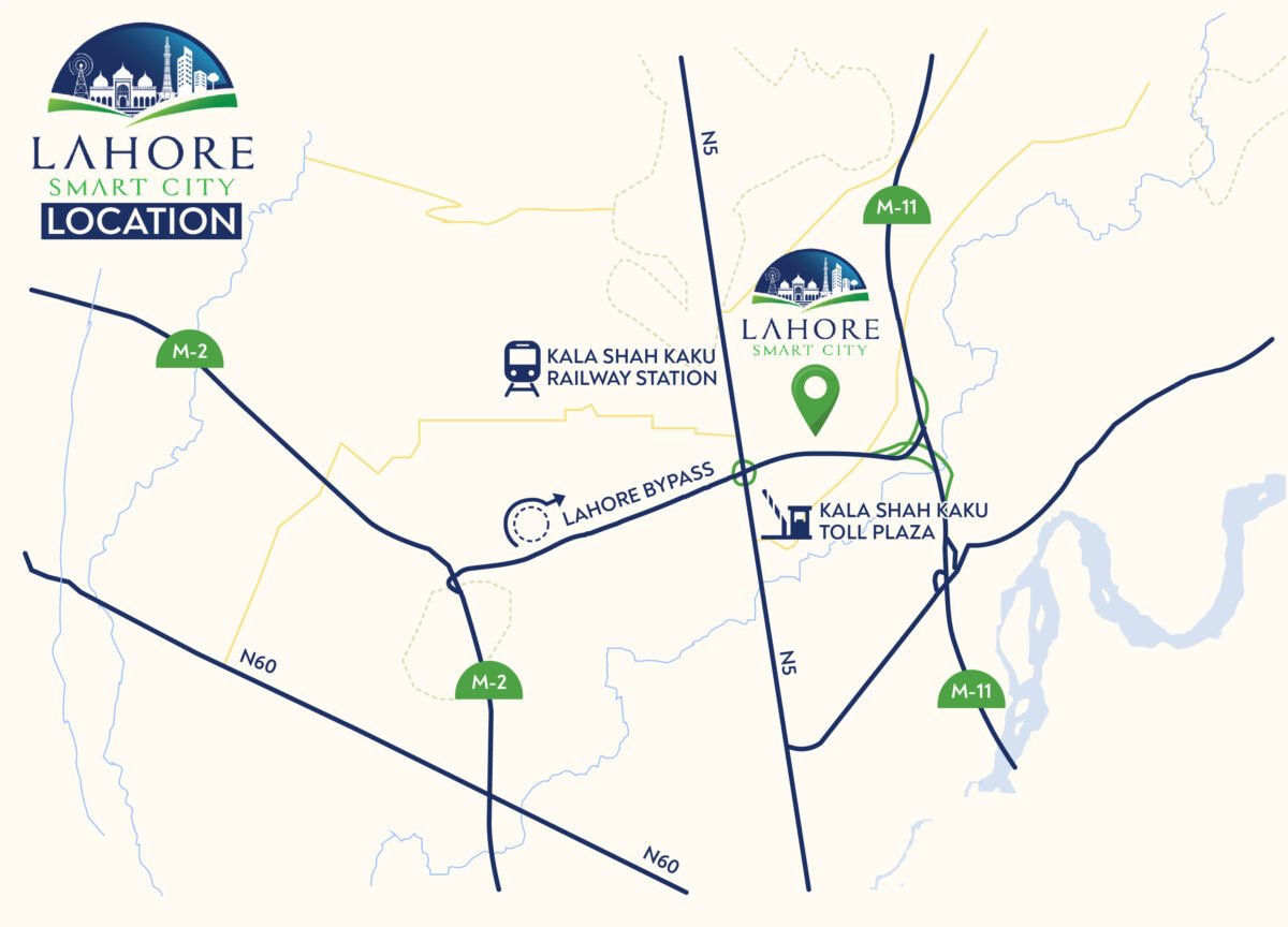 Lahore Smart City Location 